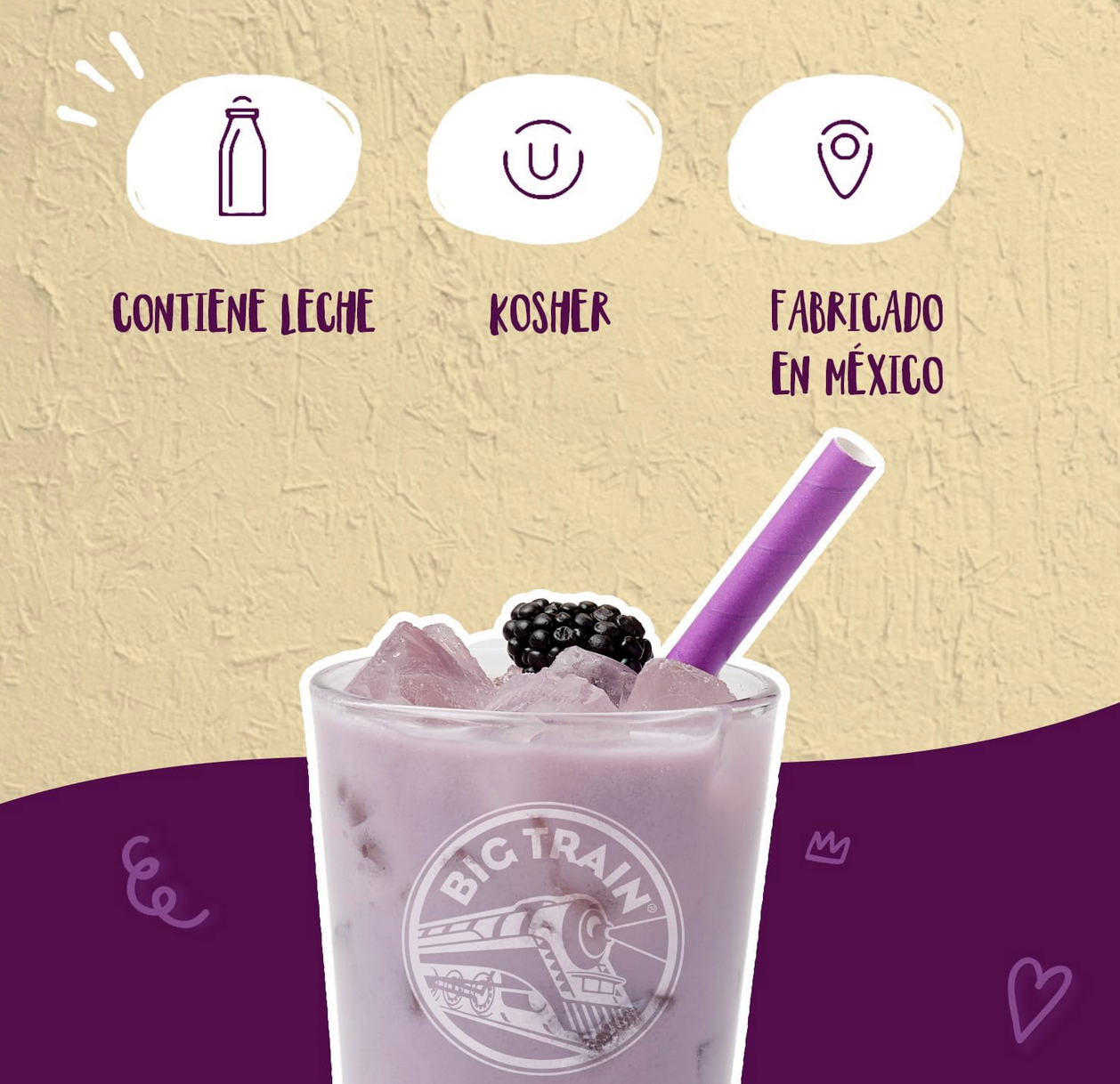 Big Train Sabor Taro - 5 Bolsas 1.59 Kg - Image 3