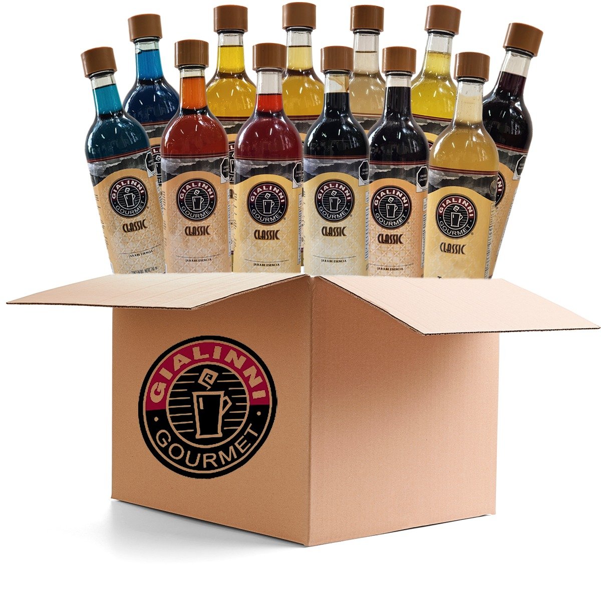 Jarabes Gialinni 12 pzas Botella 750ml c/u